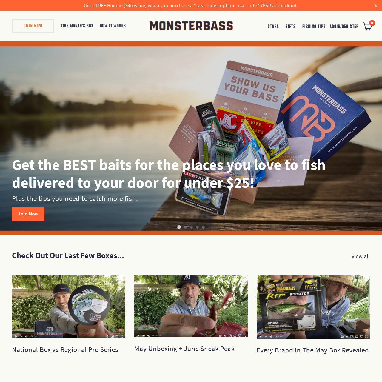MonsterBass - Bass Fishing Subscription